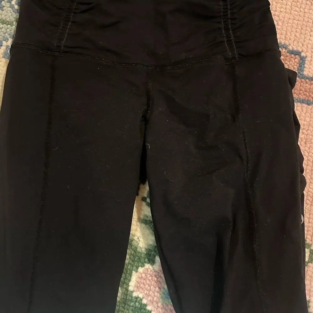 Lululemon Women’s Run For Your Life Crop Ruched Leggings